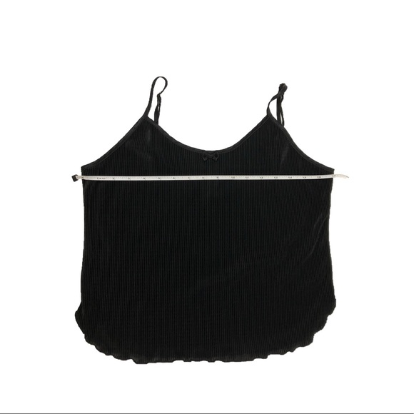 Black Ribbed Cami - Picture 2 of 2